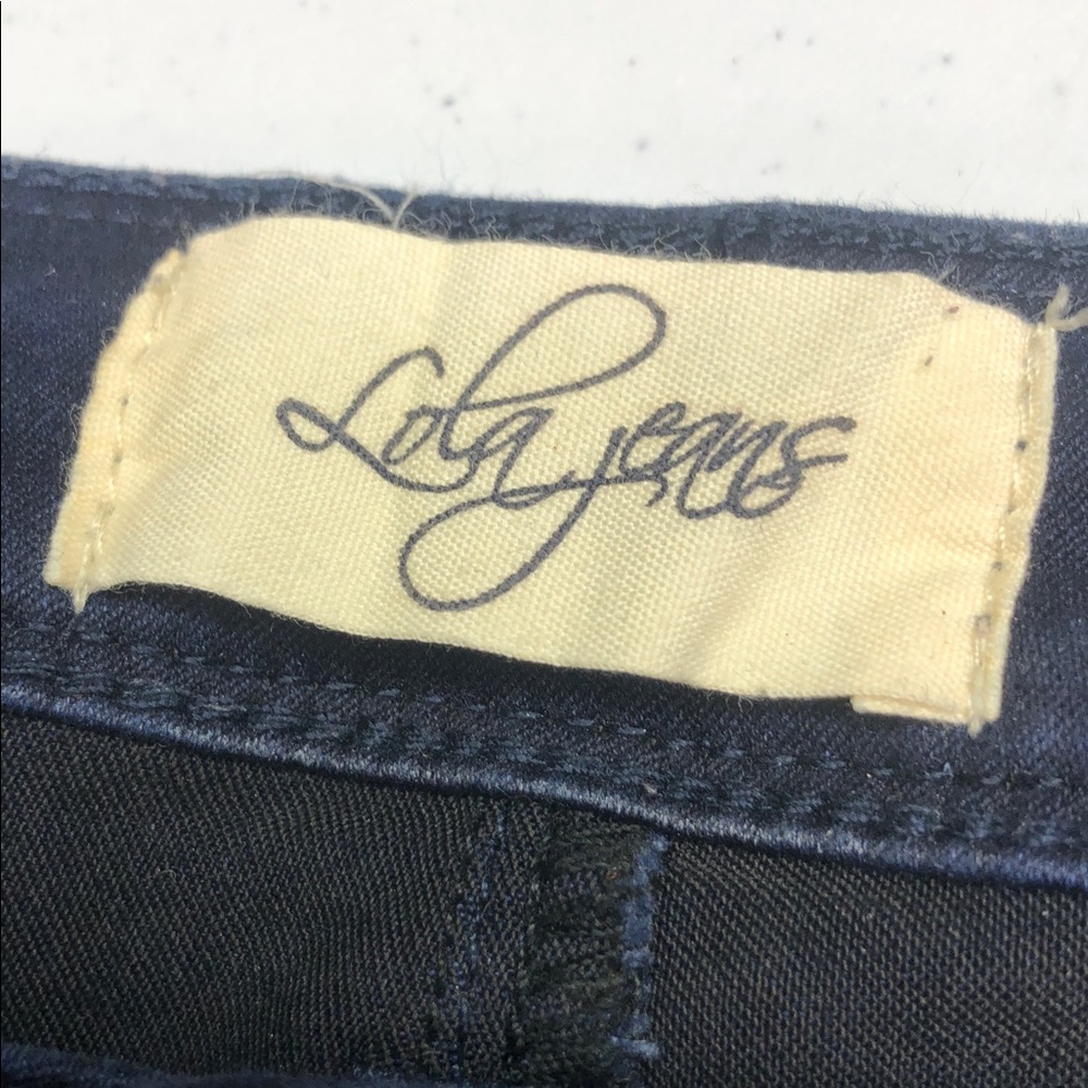 LOLA NAVY KATE MTB HIGH-RISE STRAIGHT JEANS 10/31x32 ⭐️ - Picture 5 of 15